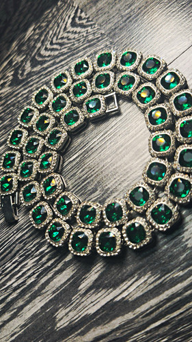 Tennis-Strass-Halskette
