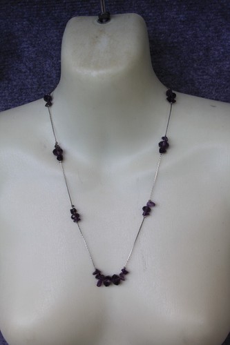 Halskette silber farben mit - silber,