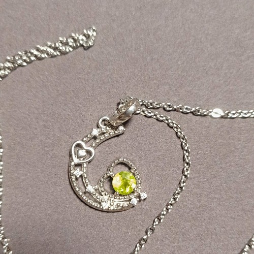 Peridot halskette mond - peridot,