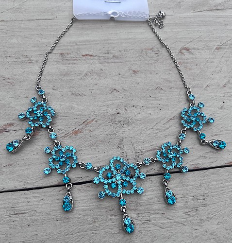 Strass halskette strasskette - strass, halskette,