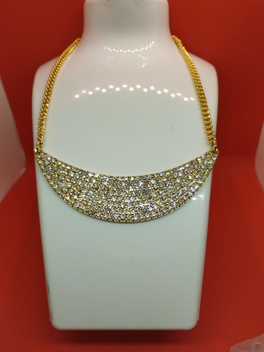 Kette mit zirkonia - zirkonia, strass