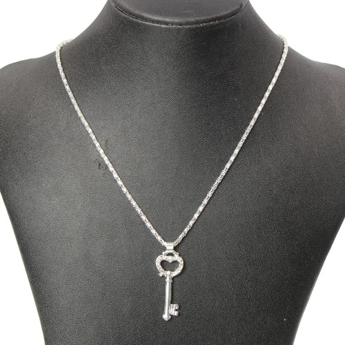 Halskette mit strass - halskette,
