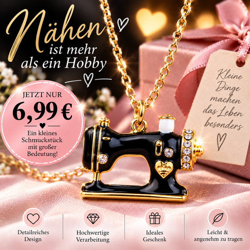 Nähmaschinen kette strass - kette,