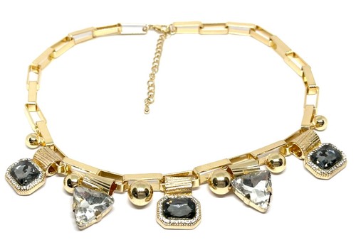 Vintage statement collier gold - vintage,