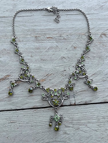 Strass halskette - strass,