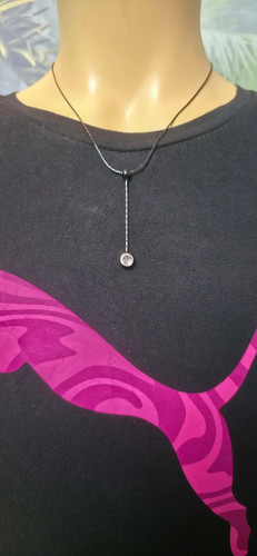 Kette schwarz strass - schwarz,