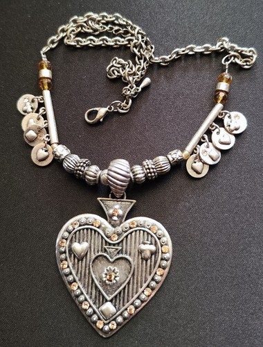 Vintage statement halskette - vintage,