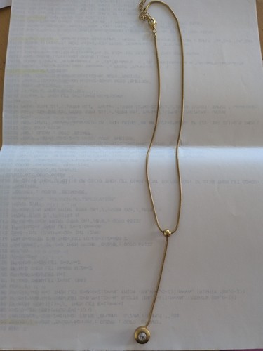 Kette goldfarben karabiner - kette,