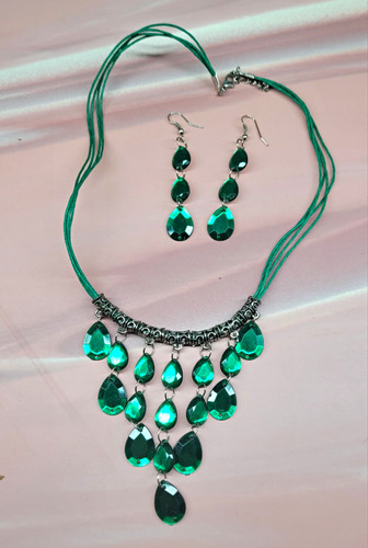 Schmuckset halskette - schmuckset, &