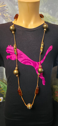 Ethno kette gold damen - ethno,