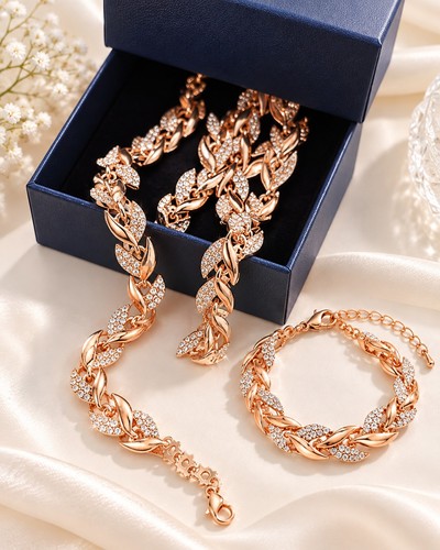 Schmuckset halskette armband - schmuckset,
