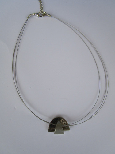 Halskette dreifach draht seil - dreifach,