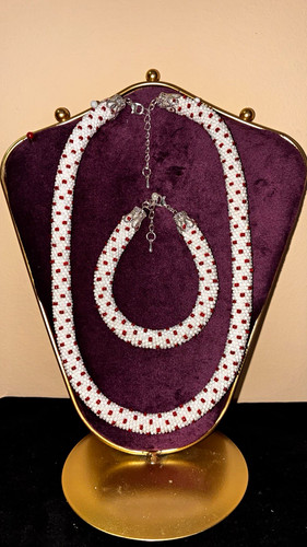 Schmuckset halskette 43cm - schmuckset, l=43cm
