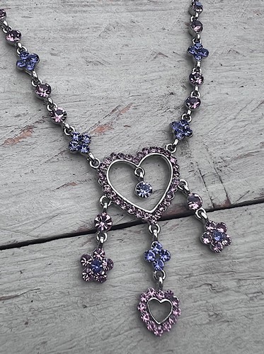 Strass halskette - strass,