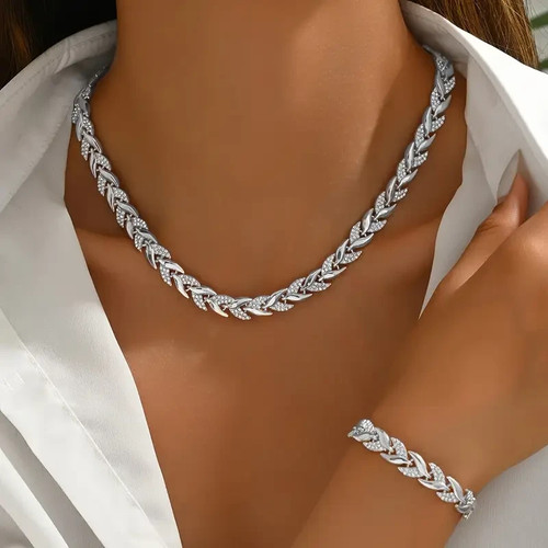 Schmuckset damen silber - schmuckset,