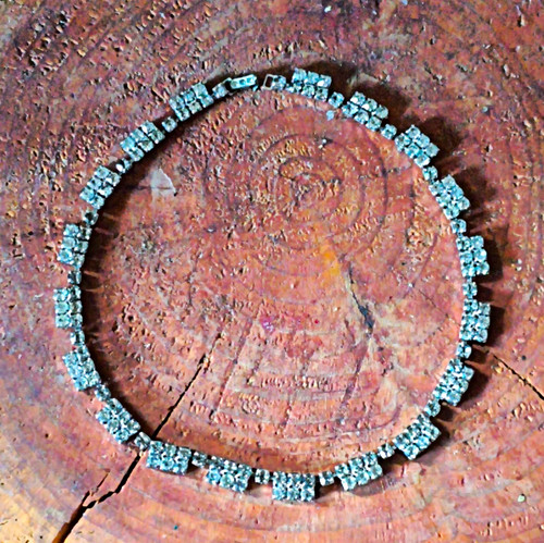 Silberfarbenes kette mit - kette,