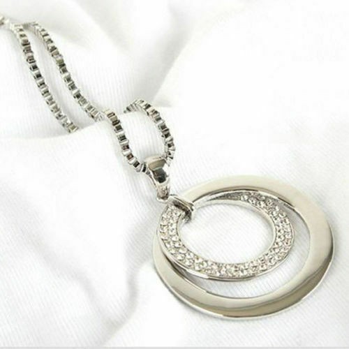 Damen halskette silber - damen,