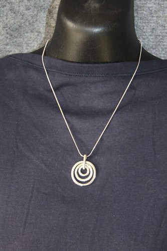 Halskette silber farben ca - silber,