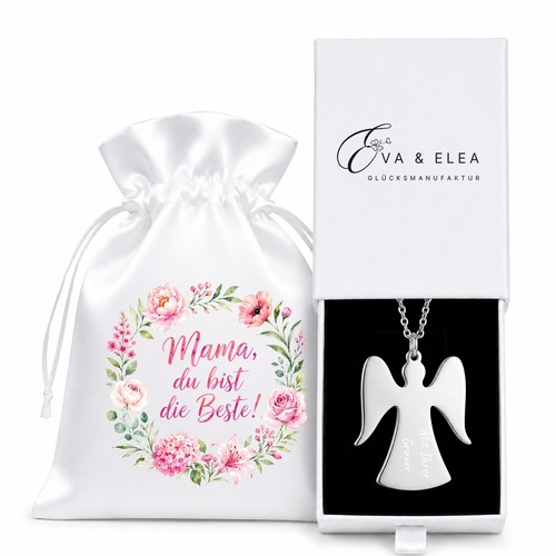 Kette mit gravur mama - kette,