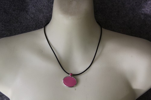 Halskette schwarz mit - ,