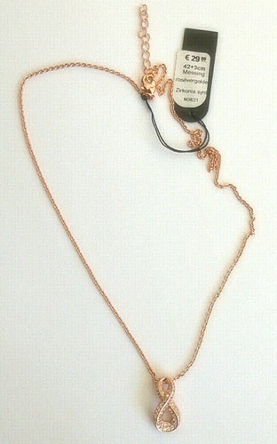 Halskette rosegold kette - halskette,