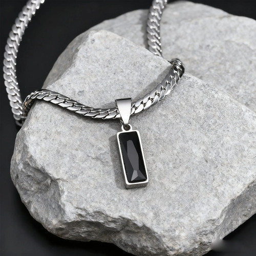 Herren halskette silber - herren, mit