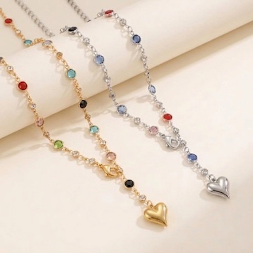 Halskette edelstahl - ms💎y-halskette,