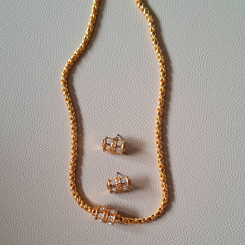 Schmuckset goldfarben metall - goldfarben,