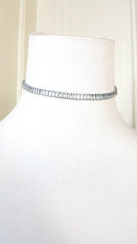 Choker strass silber - choker,