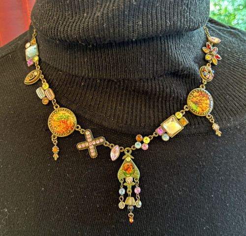 Halskette mit kreuz - -halskette,