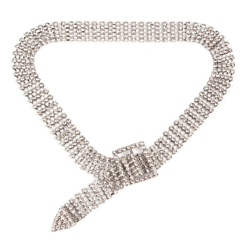 Strass halskette gürtel - strass,